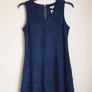 Blue Velvet Harlowe Dress- Never Been Worn